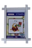 Etamin Seti 23x30 cm 1 Paket Kaneviçe Seti Etamin Kiti Okul Hobi Elişi Sanatsal - 12