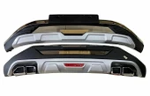 Hyundai tucson ön arka tampon koruması difüzör 2021+ sonrası oem tip - 1