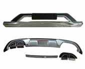 Hyundai tucson ön arka tampon koruması difüzör 2018-2021 - 4
