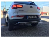 Kia sportage ön ve arka koruma difüzör 2011-2015 çift çıkış egzoz - 3