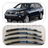 Kia Sorento Kromlu Cam Rüzgarlığı Niken 2010+ thumbnail 1