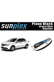 Renault Symbol Spoiler Piano Black 2013-2020 arası modellere uyumlu Sunplex - 1