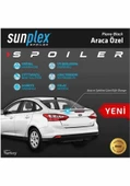 Ford Focus 3-4 Sedan Spoiler Piano Black 2012-2019 arası modellere uyumlu Sunplex - 3