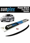 Hyundai Accent Blue Spoiler Piano Black 2011-2018 arası modellere uyumlu Sunplex - 1