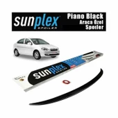 Hyundai Accent Era Spoiler Piano Black 2006-2013 arası modellere uyumlu Sunplex - 1