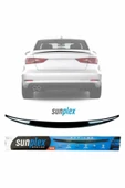 Audi A3 Sedan Spoiler Piano Black 2013-2019 arası modellere uyumlu Sunplex - 1
