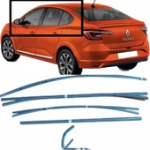 Renault Taliant Cam Çıtası Kaplaması Krom 16 parça 2021+ sonrası modeller - 1