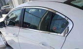 Honda Civic Fb7 Cam Çıtası Çerçevesi Krom Komple 2012-2016 arası 12 parça - 4