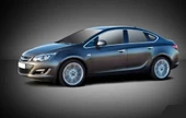 Opel Astra J Sedan Cam Çıtası Çerçevesi Kromu Nikelajı Komple  2012-2020 arası - 3