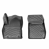 Fiat Fiorino Dizel Panelvan (2 parça) 3D Paspas Siyah 2020 sonrası Rizline - 1