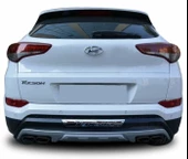 Hyundai tucson ön arka tampon koruması difüzör 2015 - 2017 arası modellere uyumlu (2.model) - 3