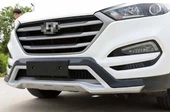 Hyundai tucson ön arka tampon koruması difüzör 2015-2018 arası (makyajsız kasa) - 3