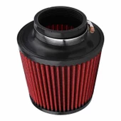 KN Spor Hava Filtresi 7,60cm kırmızı küçük boy/ DAHI74 - 2