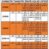 195-70-15 Ebatlarına Uyumlu Takmatik (Karmatik) Kar Patinaj Zinciri Space - 3
