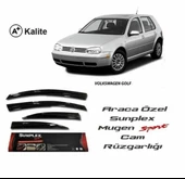 Vw Golf 4 Mugen Cam Rüzgarlığı 1997-2003 arası 4'lü Sunplex thumbnail 1