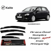 Vw Golf 6 Mugen Cam Rüzgarlığı 2009-2013 arası 4'lü Sunplex - 1