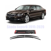 Skoda SuperB Mugen Cam Rüzgarlığı 2015-2020 arası 4'lü Sunplex - 1