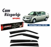 Renault Symbol Mugen Cam Rüzgarlığı 1998-2006 arası 4'lü Sunplex - 1