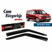 Fiat Doblo Mugen Cam Rüzgarlığı 2010 sonrası 2'li Sunplex - 1