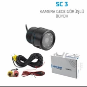 Geri görüş kamerası büyük boy tüm araçlara uyumlu - 1