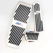 Bmw 5 serisi F10 otomatik pedal seti m logolu 2009-2016 Arası - 3