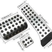 Mercedes SL Class otomatik pedal seti geçmeli tip - 4