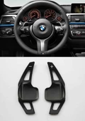 Bmw F30 M Direksiyon F1 Vites Kulakçık 2012-2019 arası Siyah - 1