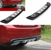 Peugeot 307 uyumlu üniversal difüzör Siyah 2001 ve sonrası modeller - 8