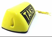 Taksi Levhası Işıklı Mıknatıslı Sarı (Taksi Yazılı) - 1