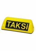 Taksi Levhası Işıklı Mıknatıslı Sarı (Taksi Yazılı) - 2