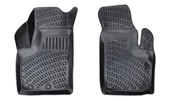 Fiat Doblo 1 Panelvan (2 parça) 3D Paspas Siyah 2000-2009 arası Rizline - 1