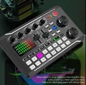 Stüdyo Ses Mikseri USB/MP3 XLR Mikrofon Bağlantısı New - 8
