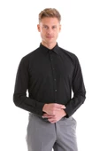 Dormen Classics Kolay Ütülenebilir Slim Fit Dar Kesim Klasik Yaka Cepsiz Erkek Gömlek - 6