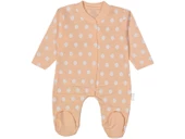 Ladybirds Kız Bebek Puantiye Desenli Uzun Kollu Patikli Tulum - 1