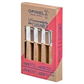 Opinel OP-001300 Essential Küçük Mutfak Bıçağı Seti,Açık Kahve - 1