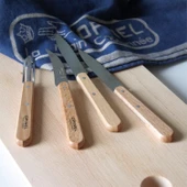 Opinel OP-001300 Essential Küçük Mutfak Bıçağı Seti,Açık Kahve - 2