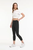 LUMBERJACK W-1254 PELL LEGGINGS 4FX 101503754 Siyah Kadın Tayt - 5