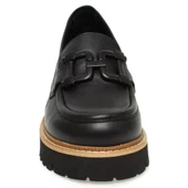 MAMMAMİA D24YA-3165 TOKALI HAFİF LOAFER DERİ KADIN AYAKKABI - 3