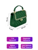 Kriste Bell Çapraz Askılı Kadın Çanta Yeşil 26481 thumbnail 2