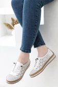 Sdf 701-24  Baskı  Deri Trend Fashion Kadın Ayakkabı - 8