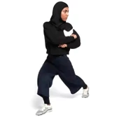 Nike Pro Hijab 2.0 Unisex Siyah Antrenman Baş Örtüsü N.000.3533.010.ML - 2