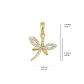 14 Ayar Yusufçuk Altın Kolye Ucu 0,69 gr thumbnail 2