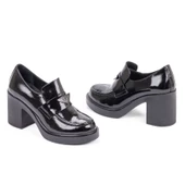 Kadın Hakiki Deri 8 cm Platform Topuk Şık Ayakkabı - 11