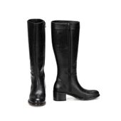 TwoEgoist Kadın Hakiki Deri 5cm Topuklu Klasik Çizme thumbnail 10