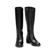 TwoEgoist Kadın Hakiki Deri 5cm Topuklu Klasik Çizme thumbnail 9