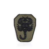 Single Sword Akrep Plastik Patch - Peç Küçük Boy 4Cm X 5,5Cm - 2