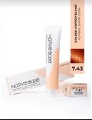 Saç Boyası 7.43 Kumral Bakır Dore 100 ml thumbnail 1