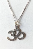 Om Ohm Sembolü Metal Kolye 676 thumbnail 1