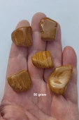 50 Gram Kahverengi Jasper Tamburlu Parçalar 538 - 1