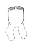 Doğal Pembe Kuvars Taşlı Gözlük İpi 129-5 - 1